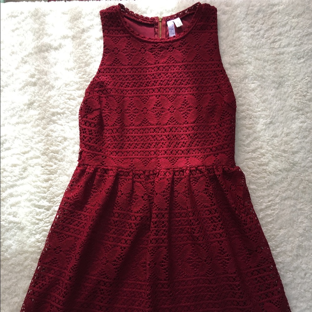 Francesca’s Alya Red Dress